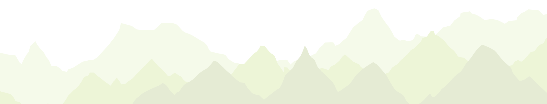 Trennelemente Berge